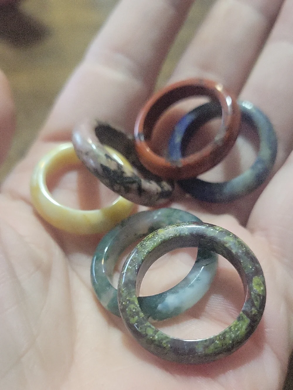 Stone Ring Lot